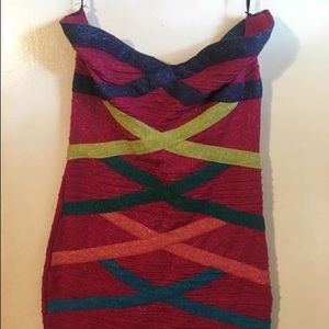 Forever 21 multi-color dress